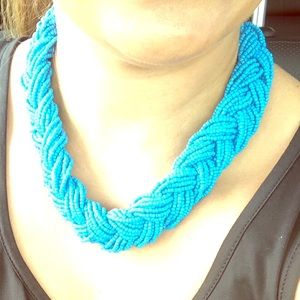 Twin beaded necklaces